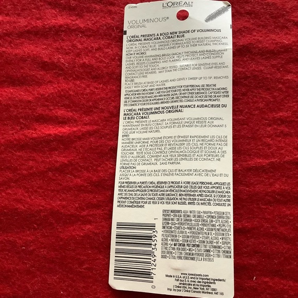LโOreal Voluminous original mascara - Cobalt blue - Picture 2 of 2
